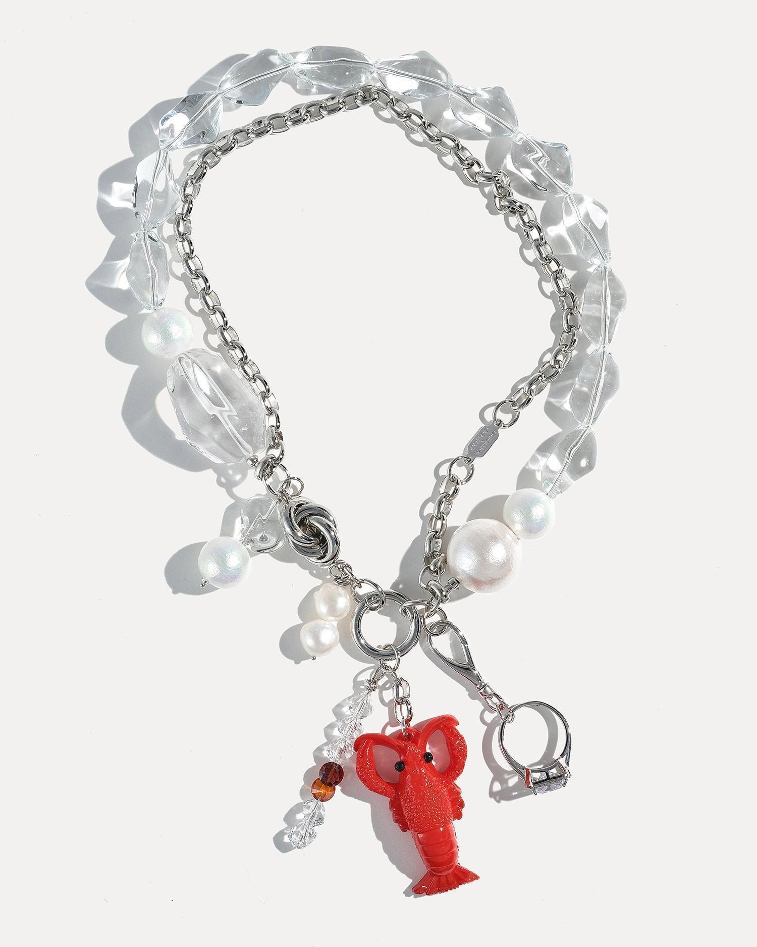 Колье с керамической фигуркой лобстером CRYSTAL LOBSTER от COFFEE x LEMONS (shop_cxl_512.jpg) Колье с керамической фигуркой лобстером CRYSTAL LOBSTER от COFFEE x LEMONS