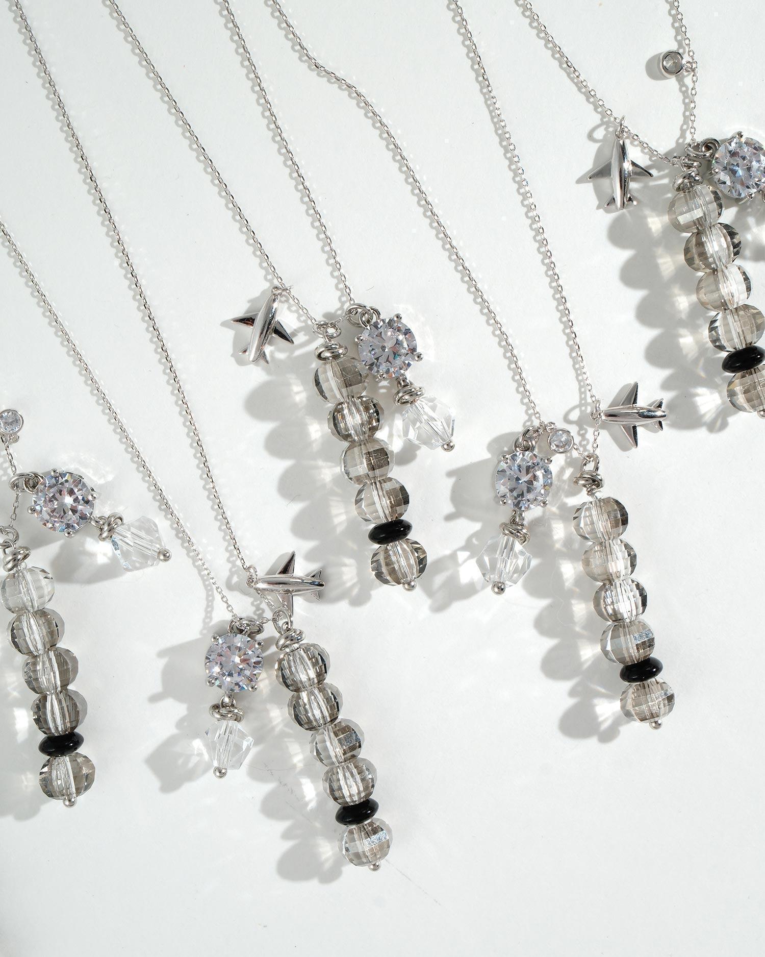 Серебряное колье с самолетиком Кофе Лемонс (shop_cxl_14687.jpg) Серебряное колье с самолетиком Кофе Лемонс