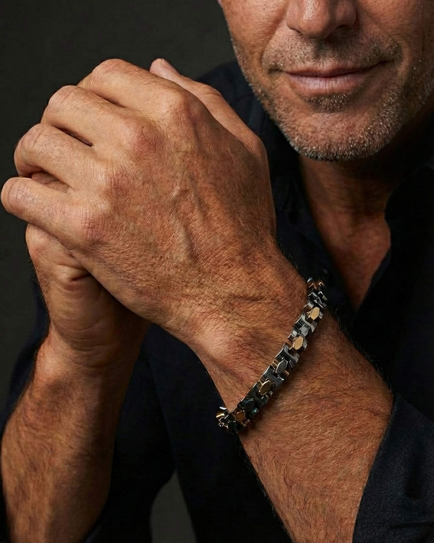 мужской браслет из гематита COFFEE X LEMONS