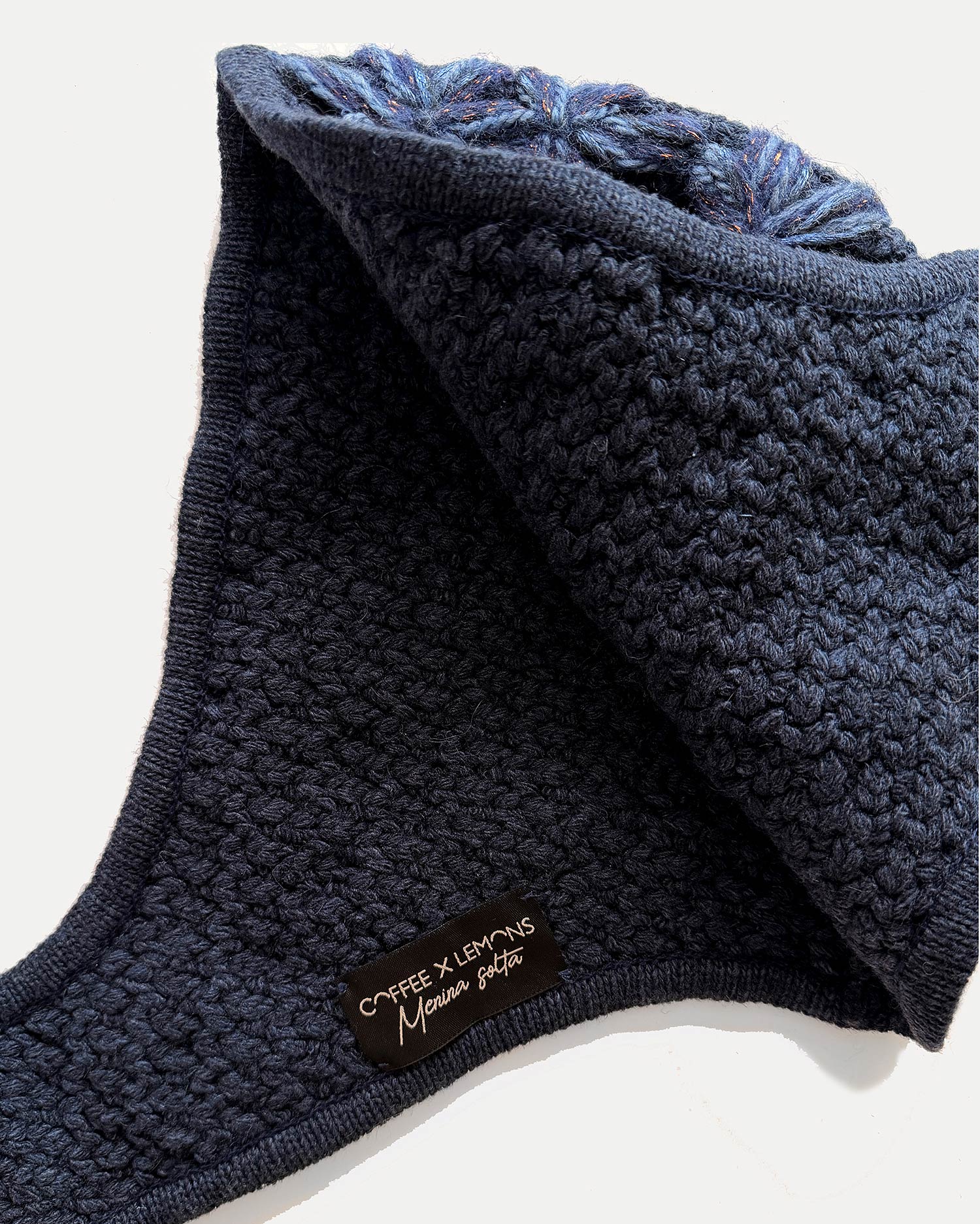 Синий чепчик COFFEE x LEMONS