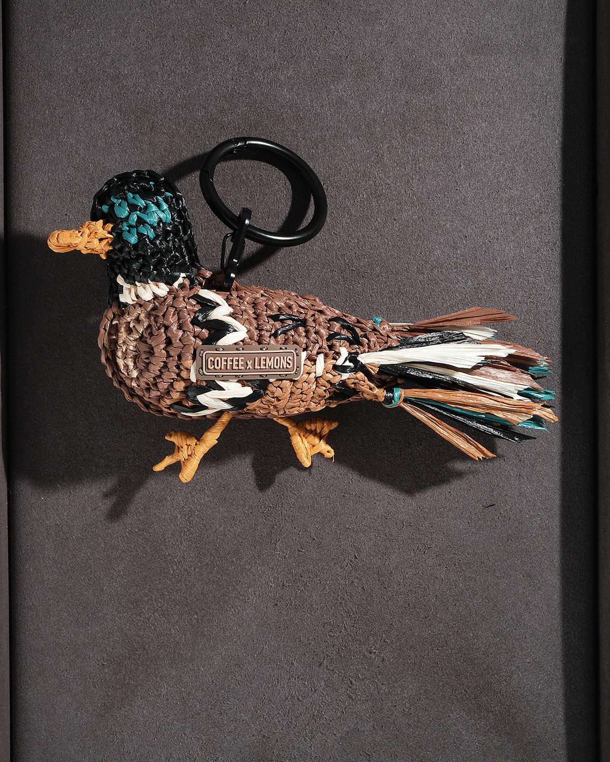 Брелок на сумку в виде селезня от COFFEE x LEMONS