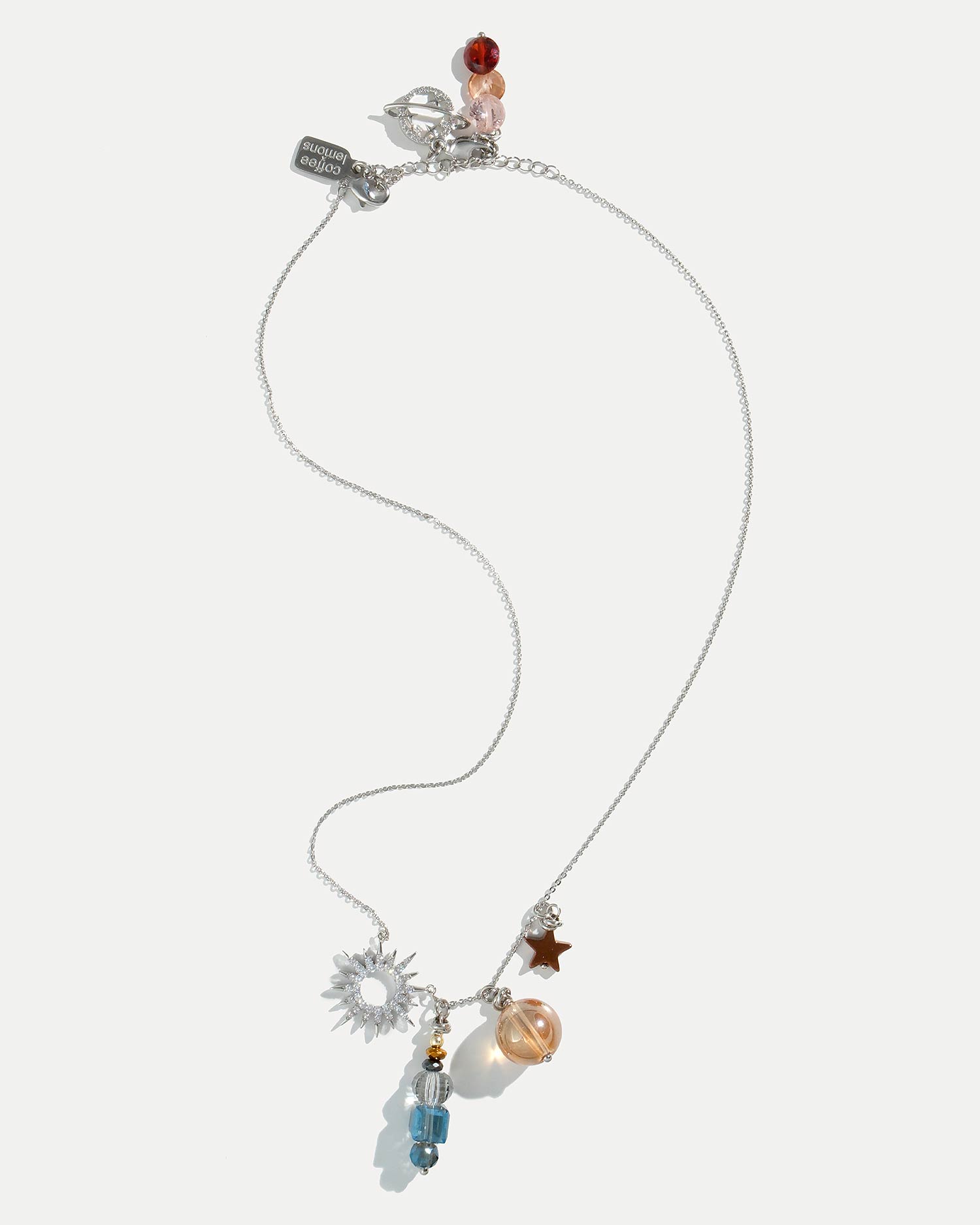 Дизайнерское колье в тематике космоса