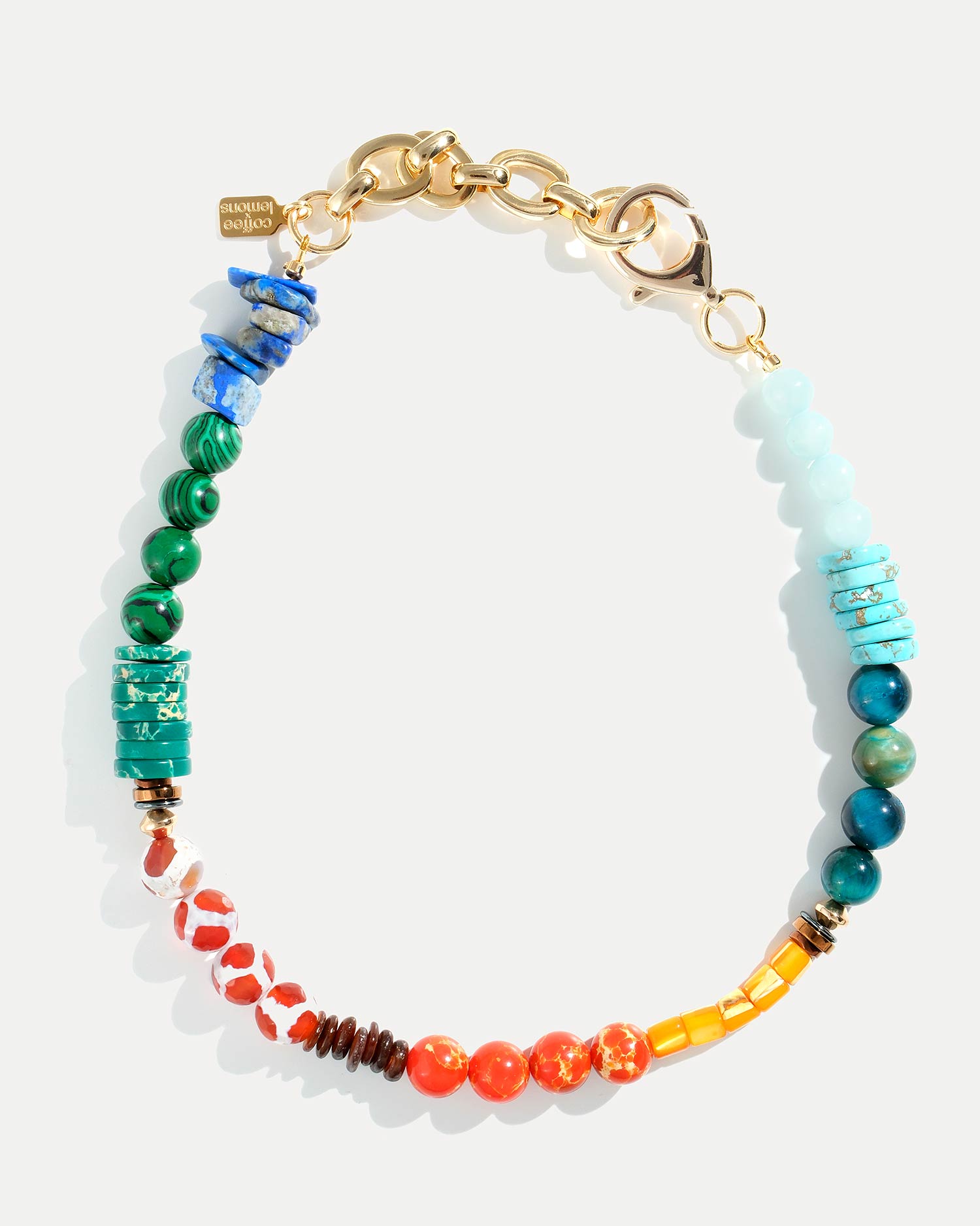 Цветное колье COFFEE x LEMONS