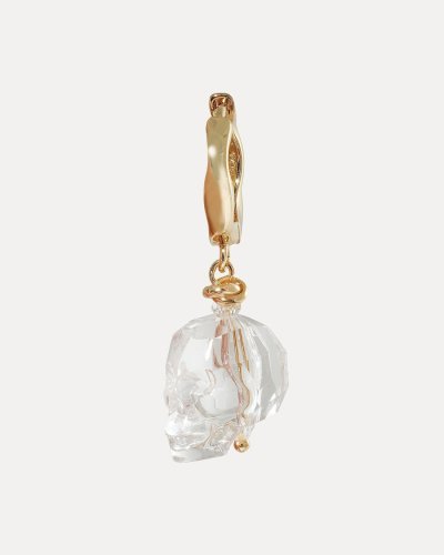 Моносерьга CRYSTAL SKULL