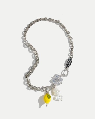 Браслет на ногу LEMON SILVER