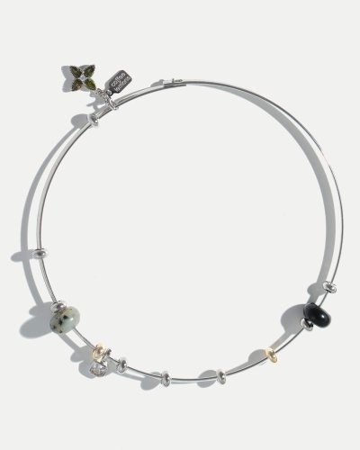 Колье-основа ATELIER SILVER HOOP для подвесок