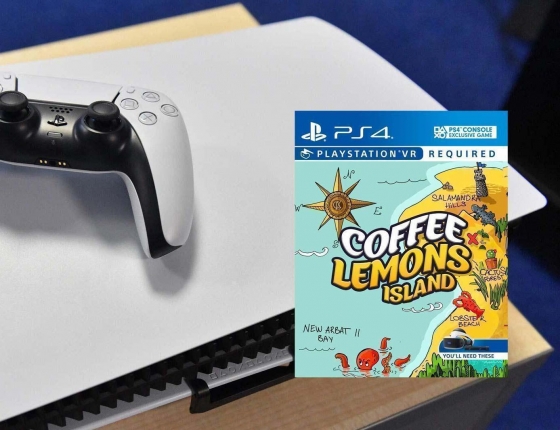 Play Station Coffee x Lemons island