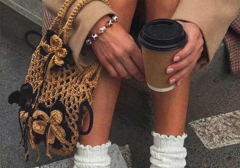 сумка авоська Эмма COFFEE x LEMONS