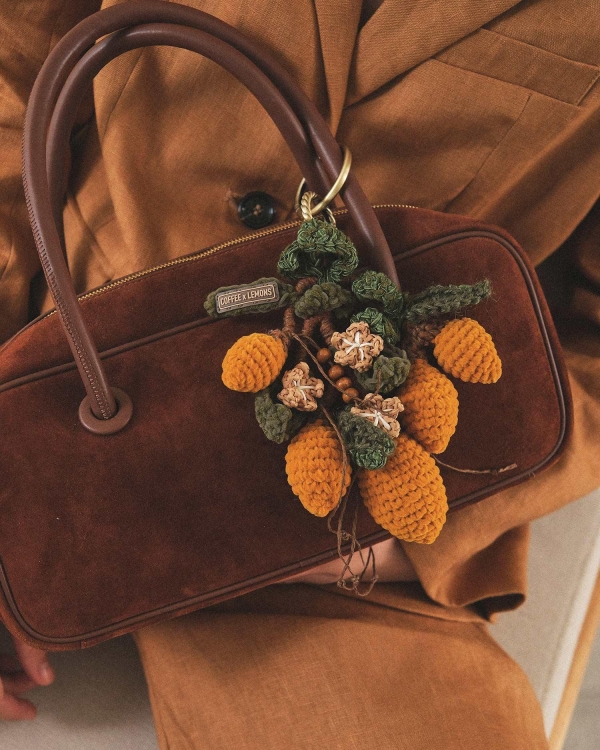 Обвес на сумку в виде лимонов COFFEE X LEMONS JEWELRY