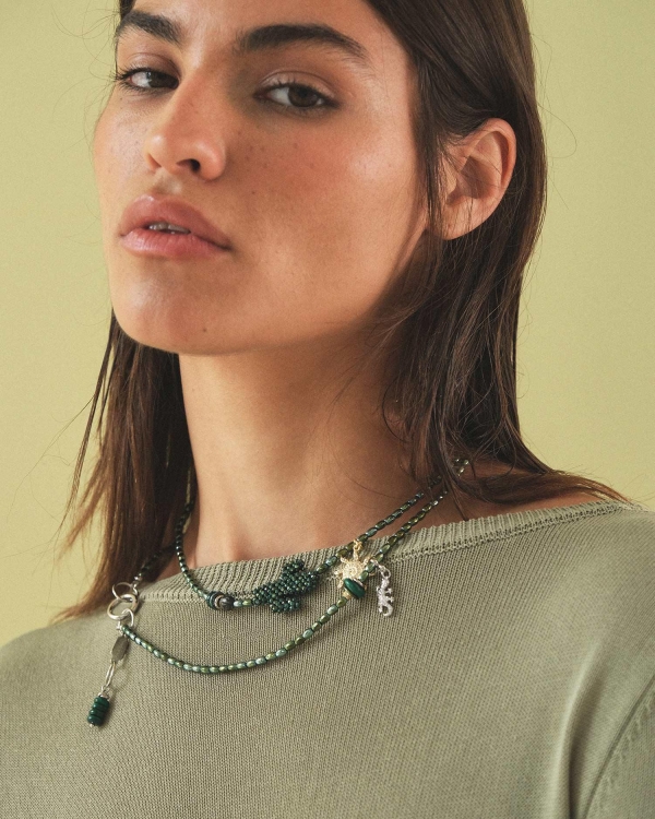Колье с кактусом  COFFEE X LEMONS JEWELRY