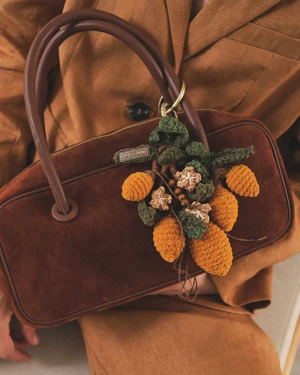 бвес на сумку в виде лимонов COFFEE X LEMONS JEWELRY