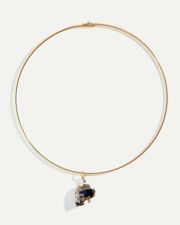 Колье с черепом Swarovski для Хэллоуина от COFFEE x LEMONS