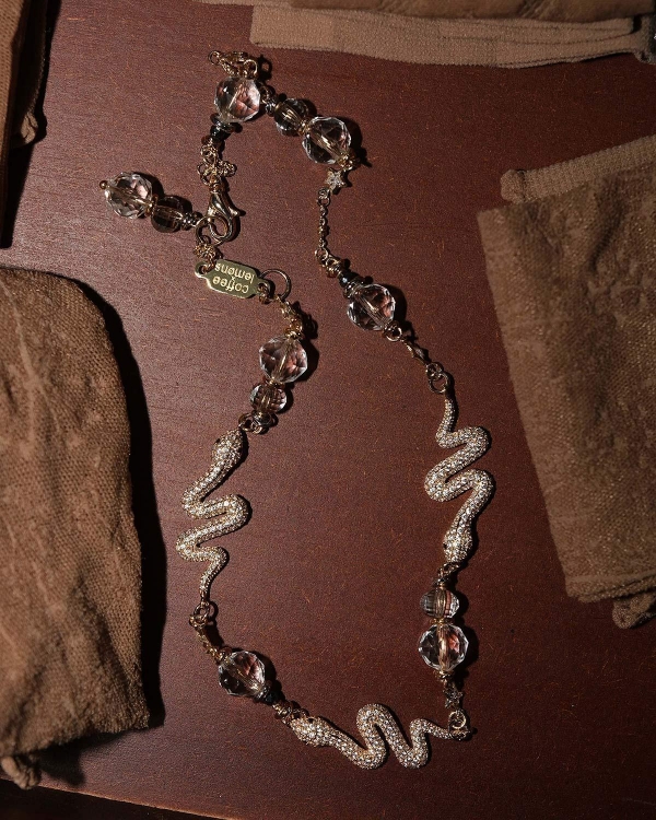 Колье со змеёй COFFEE X LEMONS