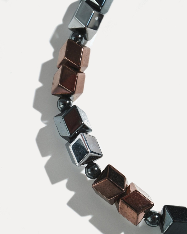 Мужской браслет из металлического сплава ручной работы