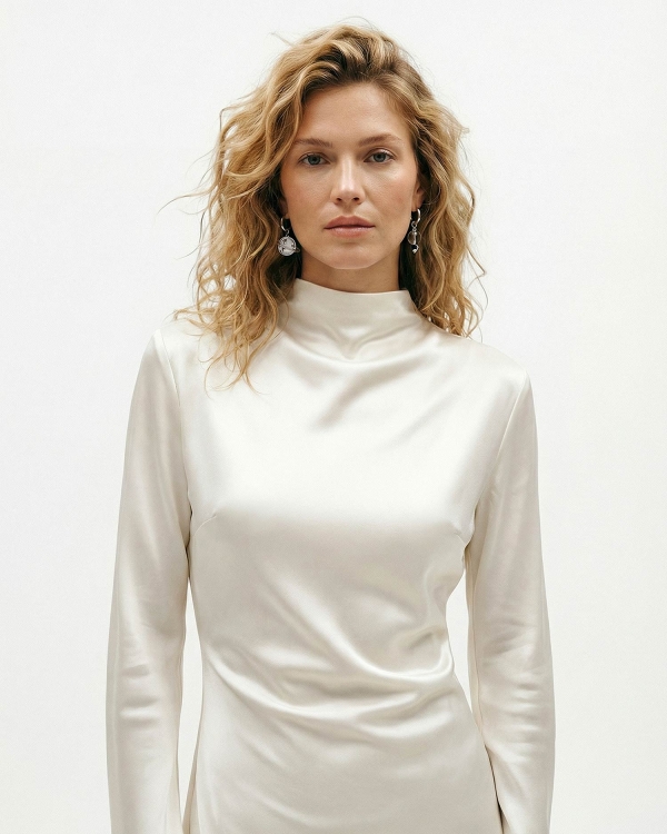 Космические серебряные серьги 