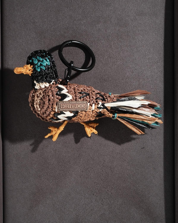 Брелок на сумку в виде селезня от COFFEE x LEMONS