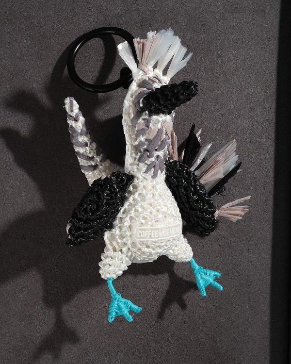 Вязанная птица ручной работы COFFEE x LEMONS