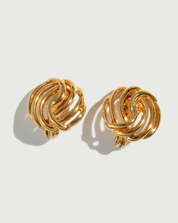 Винтажные клипсы Monet