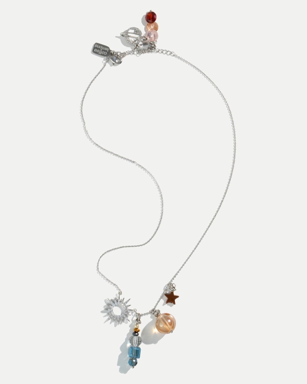 Дизайнерское колье в тематике космоса