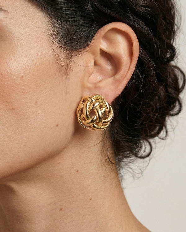 Серьги COFFEE x LEMONS в винтажном стиле