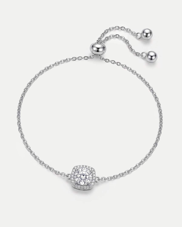 Теннисный браслет в серебряном цвете от COFFEE x LEMONS