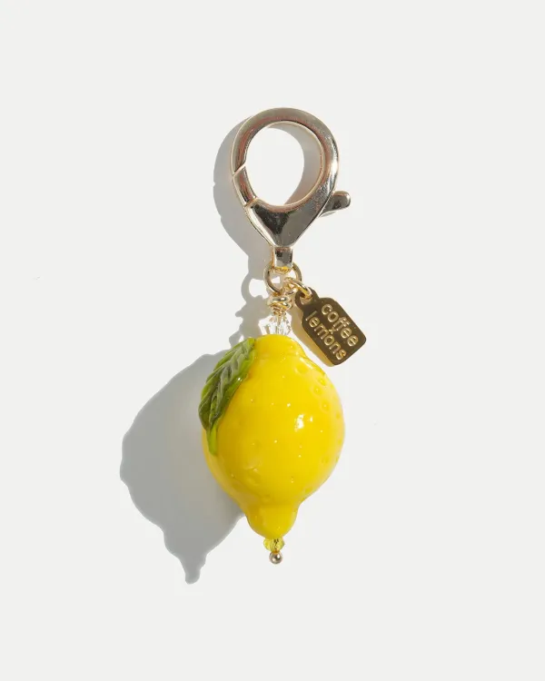 Подвеска в виде лимона от COFFEE x LEMONS