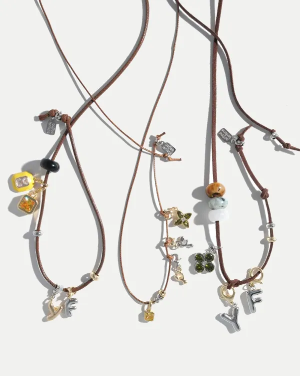 Три вида шнуров для подвесок by COFFEE x LEMONS